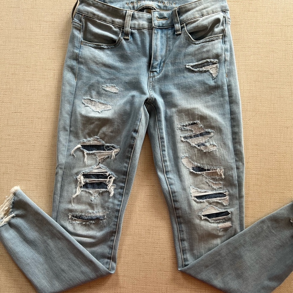 American eagle jeans 2 short